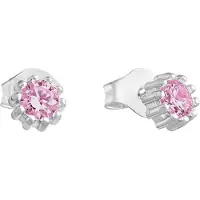 Lempikoru Bud solitär stiftorhangen 4 mm silver pink platinerat 33 079 06 000