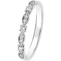 Kohinoor 033-269V-17 diamantring vitguld Clara 17