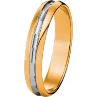 Kohinoor förlovningsring 3,5mm ; 14K guld 003-010 21