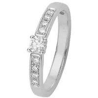 Kohinoor 033-210V-31 Diamantring vitguld Margit 17