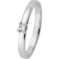 Kohinoor 033-216V-08 Diamantring vitguld Estelle 17