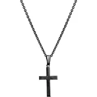 Top Gold silverkors berlock svart 20 mm 42 5191 3500