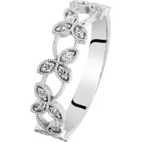 Kohinoor Swan 033-430V-15 diamantring-16½