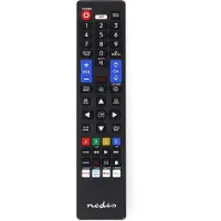 Nedis Ersättnings Fjärrkontroll | Passar till: Samsung | Förprogrammerad | 1 Enhet | Amazon Prime / Disney + Button / Netflix Knapp / Smarthem knapp / Youtube Knapp | Infraröd | Svart