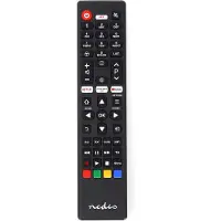 Nedis Ersättnings Fjärrkontroll | Passar till: TCL/Thomson | Förprogrammerad | 1 Enhet | Amazon Prime / Netflix Knapp / Youtube Knapp | Infraröd | Svart