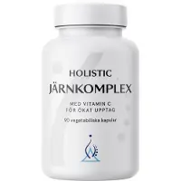 Holistic Järnkomplex (Vegan), 90 caps