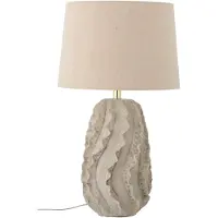 Bloomingville Bordslampa , Beige, Vardagsrum, Tyg / textil