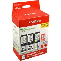 Canon Multipack 2x PG-545XL & CL-546XL + 50 sidor fotopapper