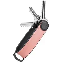 OrbitKey Nyckelhållare i hybridläder - Pastellrosa