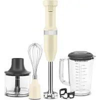 KitchenAid 5KHBV83EAC - Handmixer - 180 W - kräm