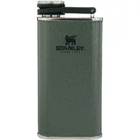 Stanley The Legendary The Easy-Fill Wide Mouth Flask 8oz, Hammertone Green 10-00837-126 flask, 230 ml