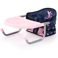 Bayer : Matningsstol med integrerad bricka Blue Fairy fr babydockor upp till 46 cm Fantasifull lek