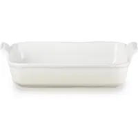 Le Creuset Heritage Ugnsform 32 Cm - Ugnsformar Stengods Meringue