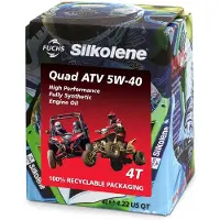 Silkolene Quad Atv Cube 5w40 4l Motorolja