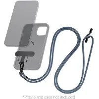 Mobilizera UNIVERSELL nylonhållare för mobiltelefon blå