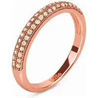 Folli Follie 3r16s040rs-54 Ring Guld 54 Man