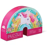 Crocodile Creek Pussel - 12 Delar - Sweet Unicorn - - One Size - Pussel