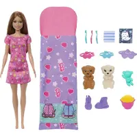 Barbie Valp Pyjamasparty Docka