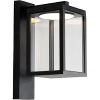 QAZQA Utomhusvägglampa svart inkl LED IP54 - Ferdinand