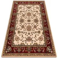 Rugsx Ullmatta POLONIA TARI lätt rubin 170x235 cm