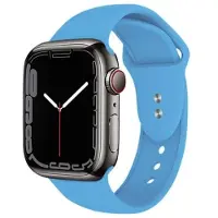 Crong Liquid Band - Strap for Apple Watch 38/40 mm (blue)
