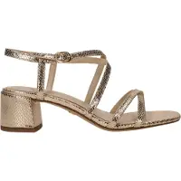 Tamaris Sandaler med klack 28204-968 kvinnor - Guldfärgad - 37