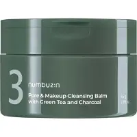 Numbuzin [] Nr.3 Pore & Makeup Rengöringsbalm med Grönt Te och Kol 85g gray