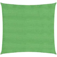 vidaXL Solsegel 160 g/m² ljusgrön 4,5x4,5 m HDPE
