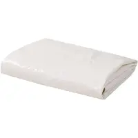vidaXL Presenning 650 g/m² 4x4 m vit