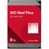 Western Digital WD Red Plus WD80EFPX - Hårddisk - 8 TB - inbyggd - 3.5 - SATA 6Gb/s - 5640 rpm - buffert: 256 MB