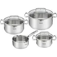 Tefal Kastrullset DUETTO Tefal G719S7 4 Delar