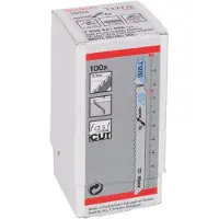 Bosch Sticksågsblad T 127 D; 100 mm; 100 st.