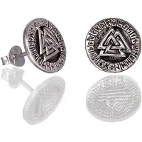 Northern Viking Jewelry Runa Valknut örhängen NVJKK042