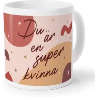 Smartphoto Vit kaffemugg - Modern