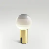 Marset Design bordslampa Dipping Light, dimbar, Vitt / opal, Vardagsrum / matsal, Glas, Design, Bordslampa