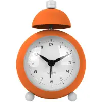 Karlsson väckarklocka Chaplin matt bright orange KA5979OR