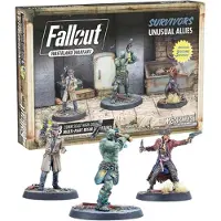 Modiphius Entertainment Fallout - Wasteland Warfare - Survivors ovanliga allierade
