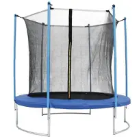 Patio Studsmatta med skyddsnät i PE 244 cm