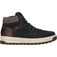 Rieker Boots med snörning mörkbrun / svart