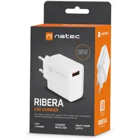 Natec RIBERA, inomhus, AC, 12 V, 3 A, Vit