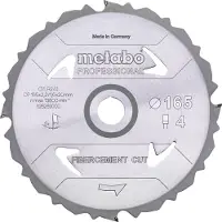 Metabo FIBERCEMENT CUT PROFESSIONAL 628287000 Cirkelsågblad 160 x 20 x 1.6 mm Antal tänder (per tum): 4 1 st