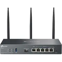 TP-LINK Omada ER706W V1 - trådlös router - Wi-Fi 6 - skrivbordsmodell, väggmonterbar