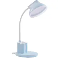 LINDBY Bordslampa , Zephyra, dimbara, Blå, Arbetsrum / hemkontor, Plast, Modern
