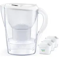 Brita Marella filterkanna + 3 påfyllningsfilter MAXTRA PRO Pure Performance vit