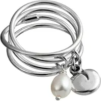 Kalevala Koru Twinflower ring silver 2465400VHE165