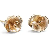 Kalevala Koru Summer Night Rose miniörhängen 14k guld 161000703T