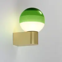 Marset Design vägglampa Dipping Light A1, dimbar, Mässing / guld, Vardagsrum / matsal, Metall, Design, Vägglampa, vägglampa inomhus