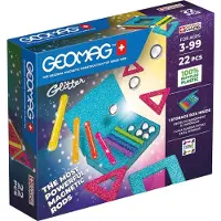 Geomag Glitter Panels Recycled 22 Delar