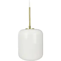 Dyberg Larsen Taklampa , Silvia, dimbara, Vit, Vardagsrum, Glas, Design