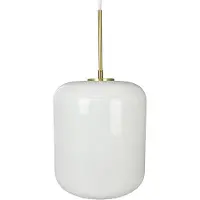 Dyberg Larsen Taklampa , Silvia, dimbara, Vit, Vardagsrum, Glas, Design